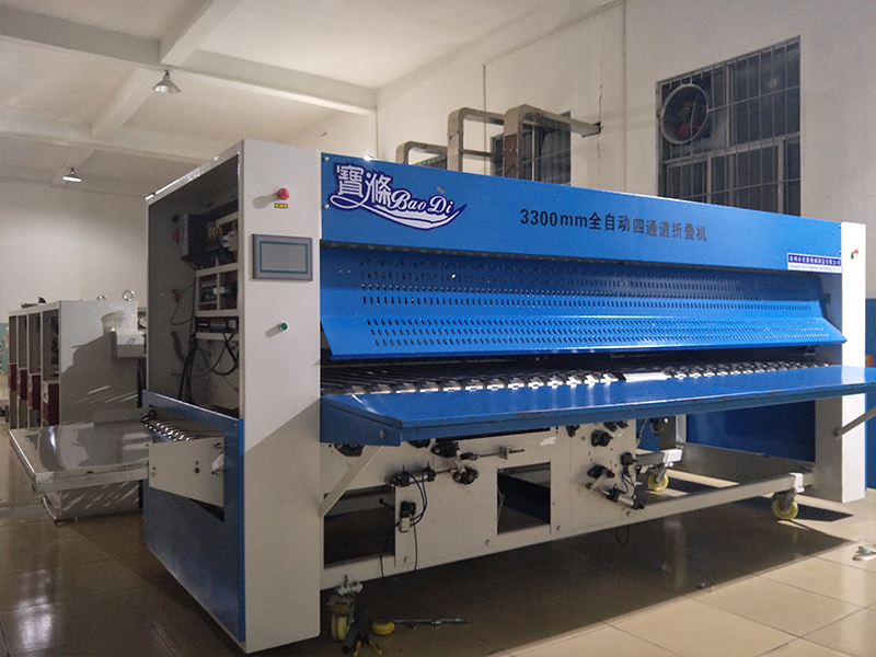 全自动毛巾毛巾折叠机